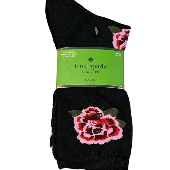 kate spade Accessories - New Kate Spade New York 2 Pairs
Socks Shoes Size 4-10